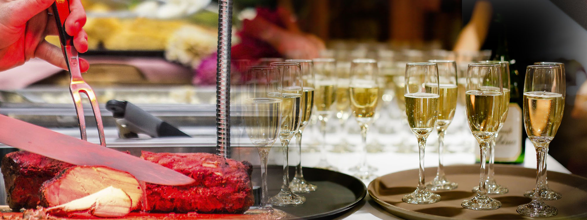 Cocktail party header